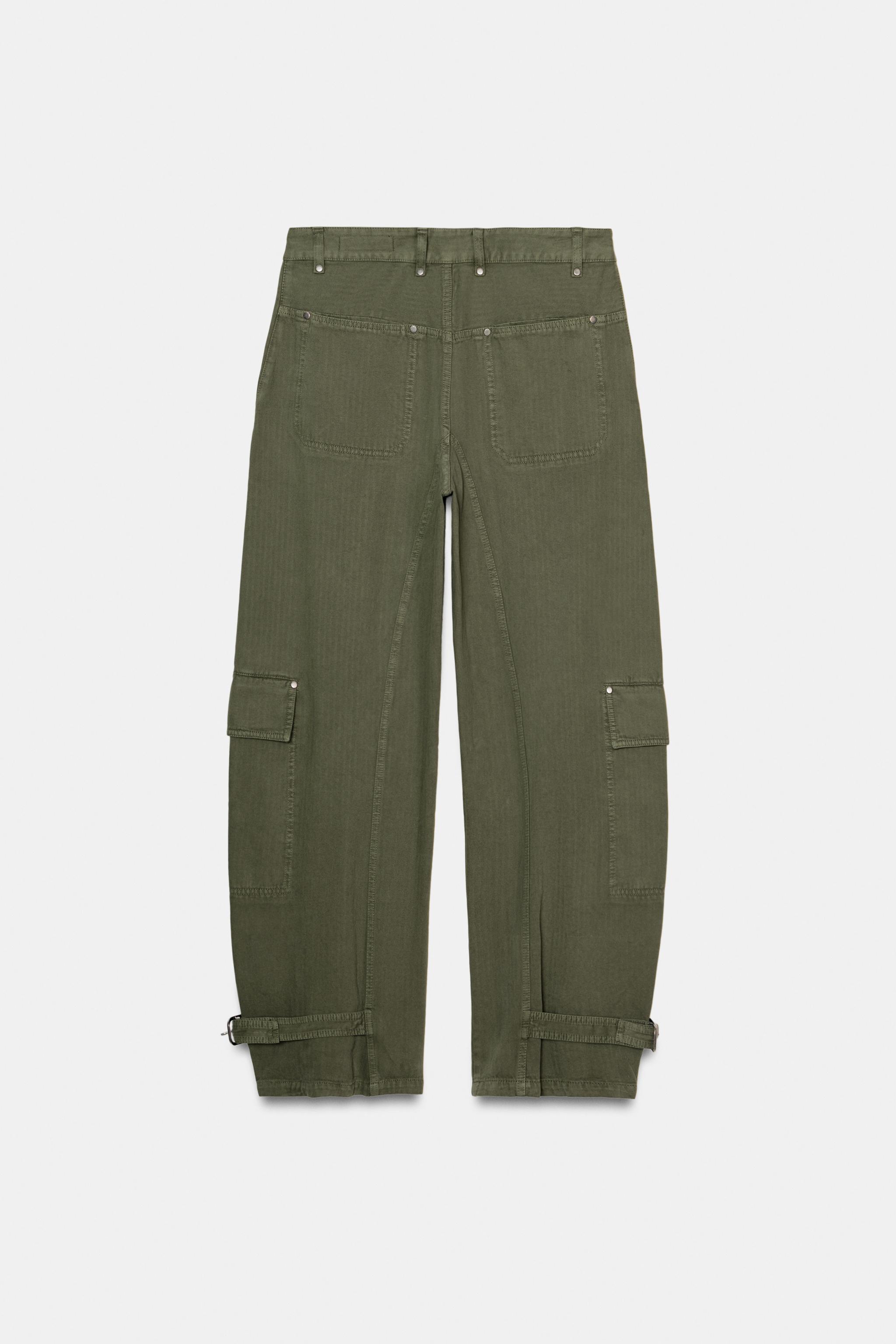 ZW COLLECTION BARREL CARGO PANTS